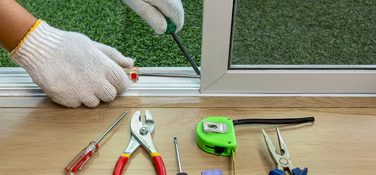 Sliding Door Track Replacement in Morrisville, NC